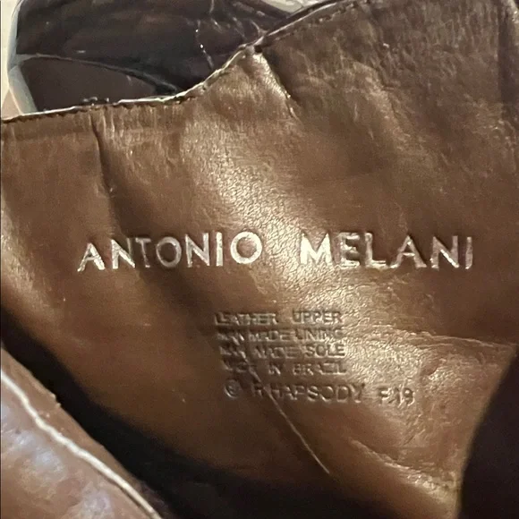 ANTONIO MELANI Brown Leather Upper - Picture 12 of 14